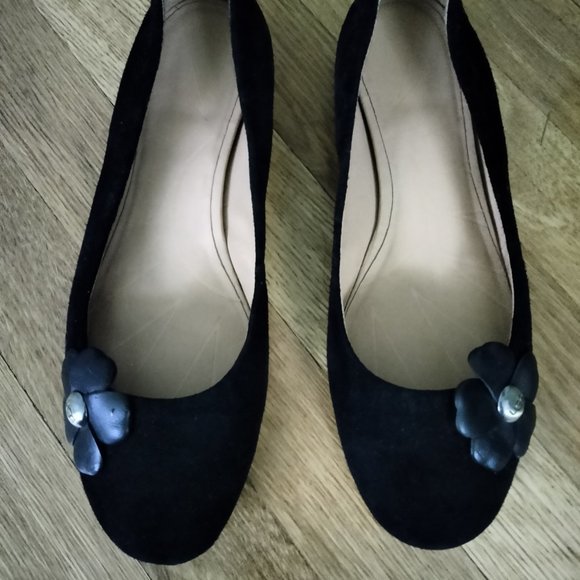 UGGs Black Suede Flats Size 8.5 - Picture 14 of 14